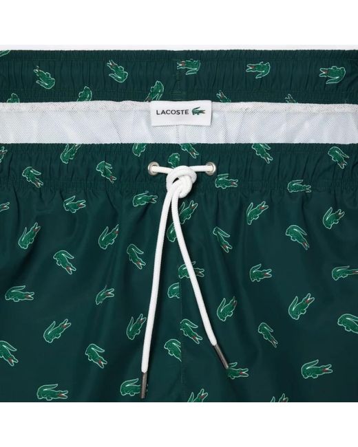 Lacoste Green Beachwear for men