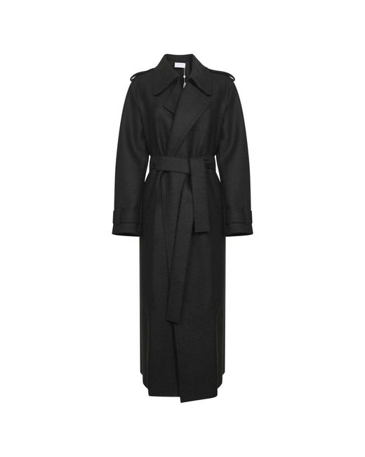 Trench Coats Harris Wharf London de color Black
