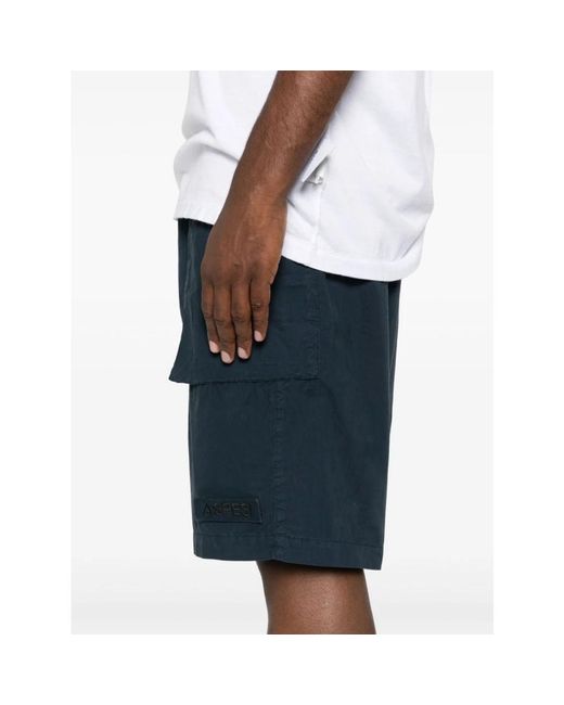 Aspesi Blue Casual Shorts for men