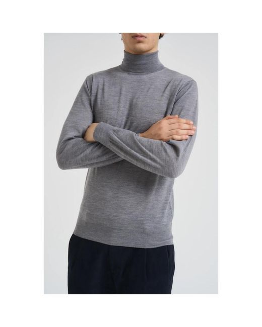 Kangra Gray Turtlenecks for men