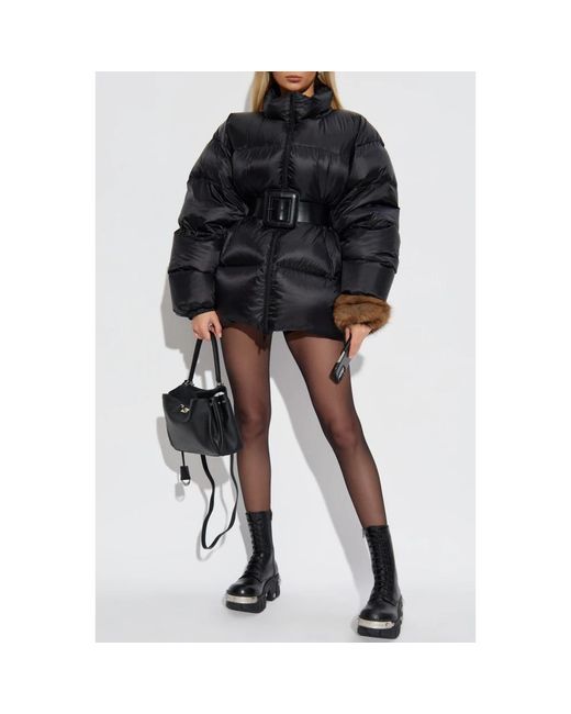 Balenciaga Blue Down Jackets