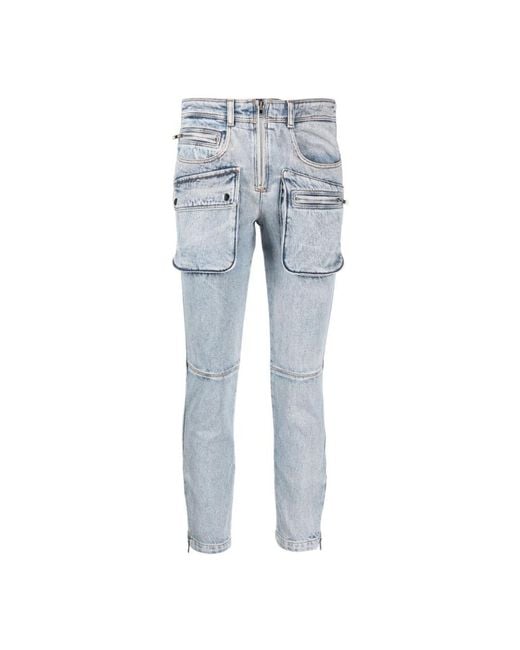Isabel Marant Blue Slim-Fit Jeans