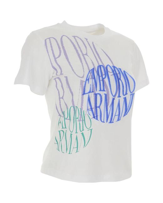 Emporio Armani Blue T-Shirts