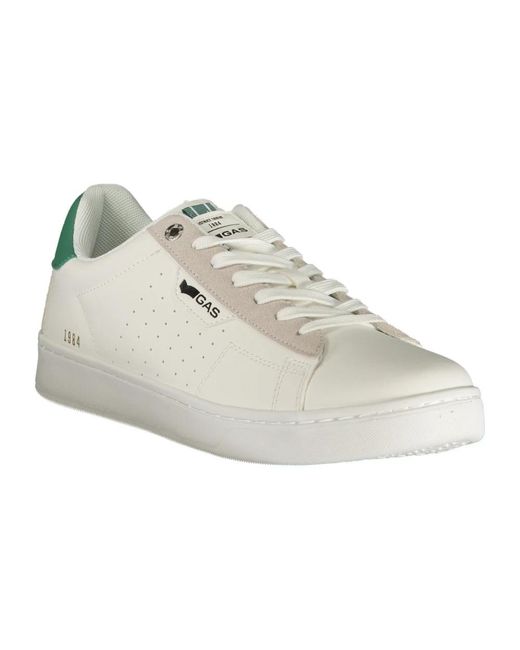 Gas White Sneakers for men