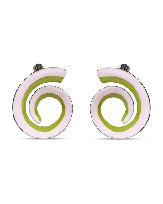 Earrings Marni de color Metallic