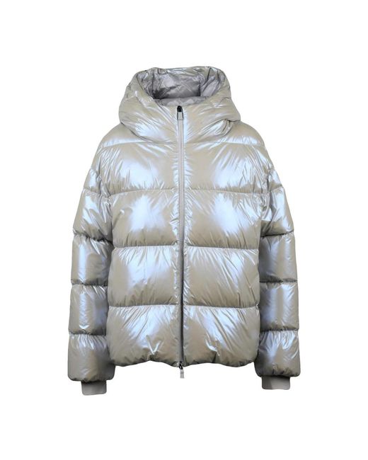 Herno Laminar Down Jacket in het Blue
