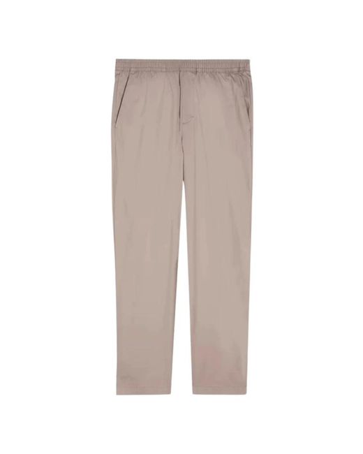 Calvin Klein Gray Straight Trousers for men