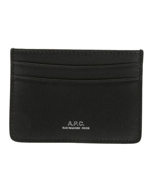A.P.C. Black Wallets & Cardholders for men