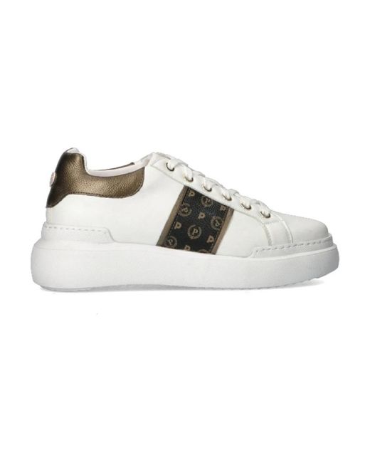 Pollini Gray Sneakers