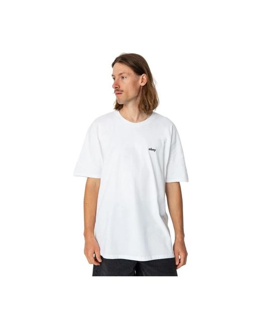 Obey White T-Shirts for men