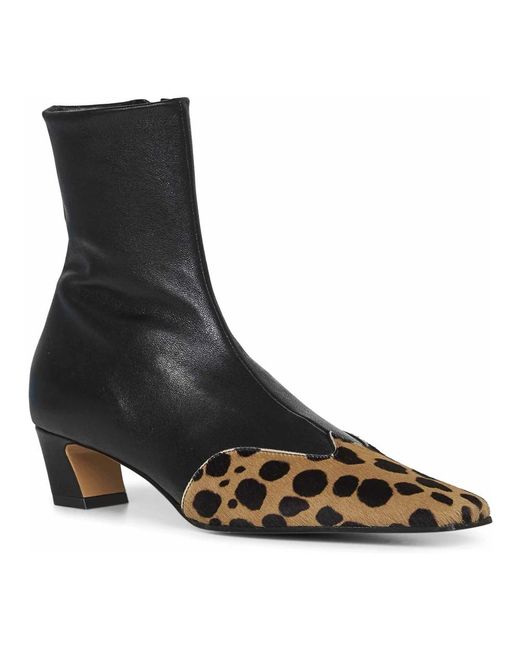Khaite Brown Cowboy & Biker Boots