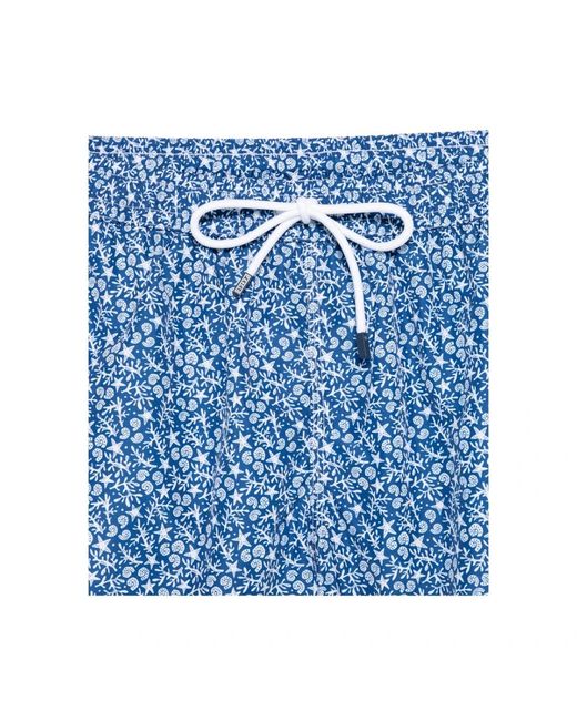 Fedeli Blue Beachwear for men
