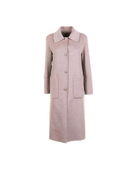 Seventy Purple Single-Breasted Coats