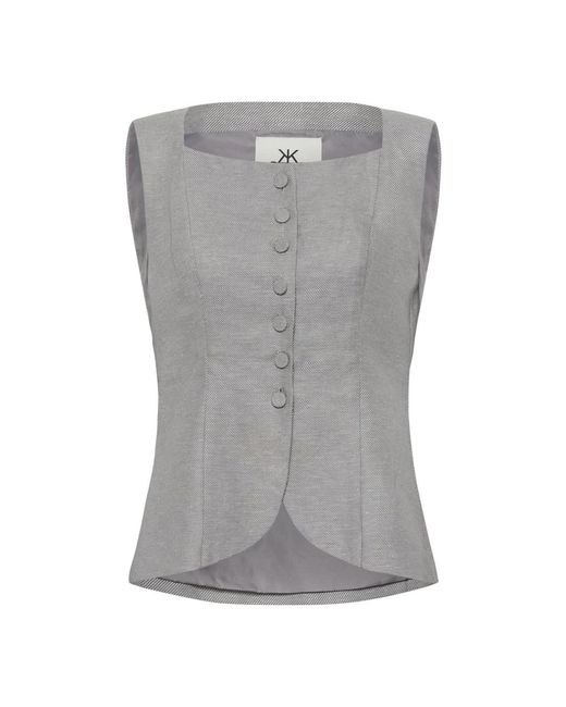 Karen By Simonsen Blouse in het Gray