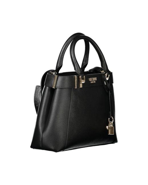 Guess Black Schwarze Polyethylen-Damentasche