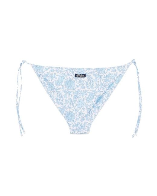 Mc2 Saint Barth Blue Bikinis