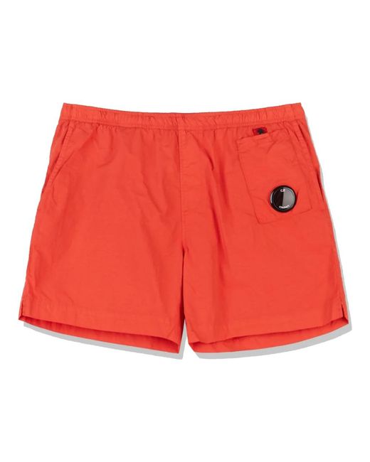 C P Company Red Beachwear for men