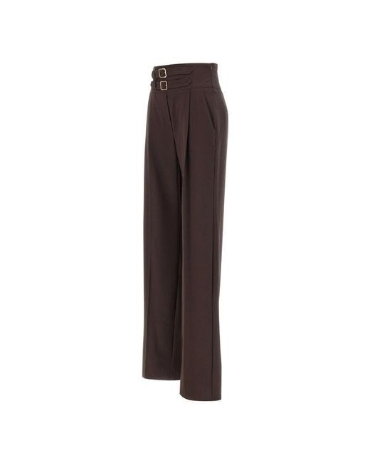 Marella Brown Wide Trousers