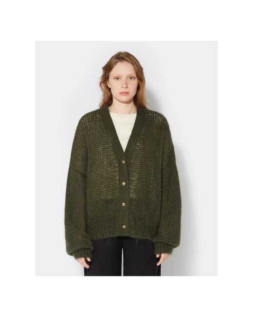 Philippe Model Truien & Vesten ,Groen ,Wol Cardigan in het Green