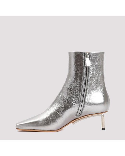 Shoes > boots > heeled boots Off-White c/o Virgil Abloh en coloris Gray