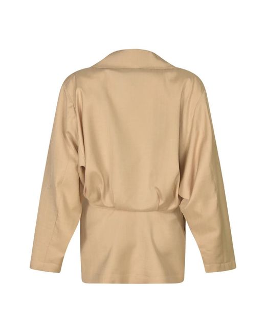 Blazé Milano Jassen ,Wit ,Witte Jassen Voor Een Stijlvolle Look in het Natural