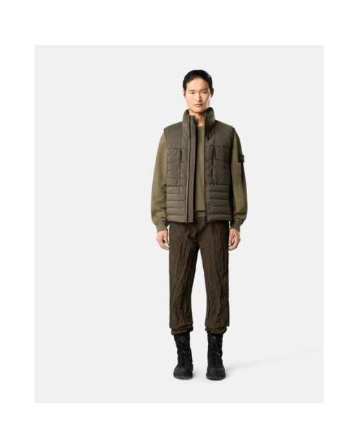 Stone Island Green Sweatshirts for men