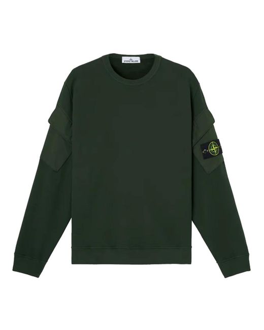 Stone Island Sweatshirts in het Green voor heren