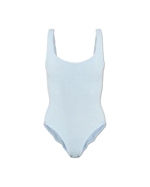 Hunza G Blue One-Piece