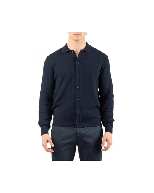 Cardigans Brooksfield de hombre de color Blue