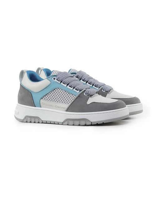 Giuliano Galiano Blue Sneakers for men