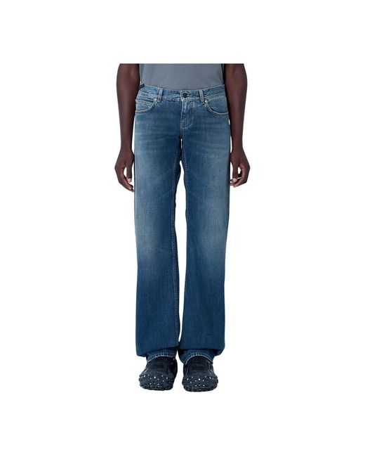 Balenciaga Blue Straight Jeans for men