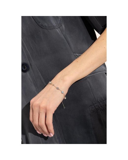 Bracelets Tory Burch de color Metallic