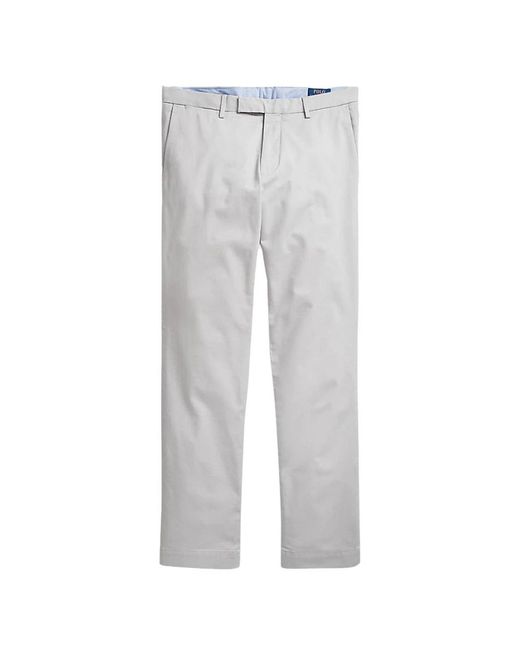 Polo Ralph Lauren Gray Slim-Fit Trousers for men