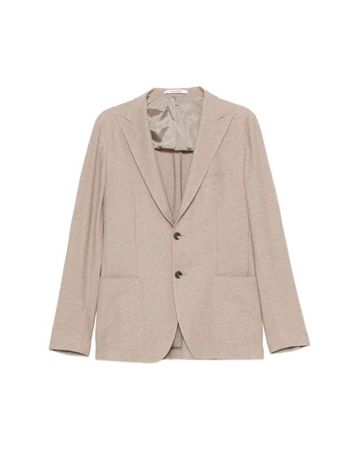 Tagliatore Jacket in het Natural voor heren