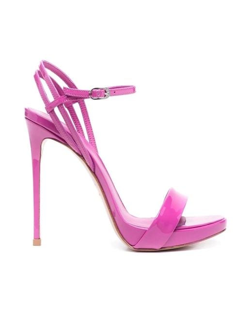 Le Silla Pink High Heel Sandals