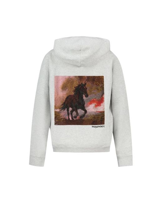 Zadig & Voltaire Gray Hoodies
