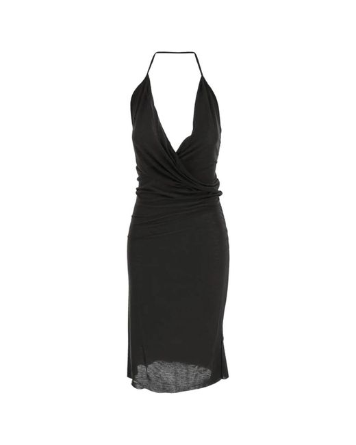 Midi Dresses Rick Owens de color Black