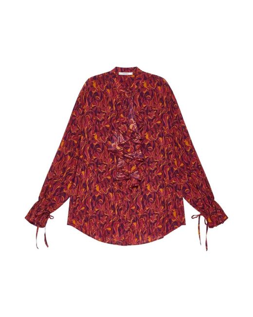 Maliparmi Red Blouses