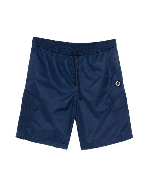 KENZO Blue Casual Shorts for men