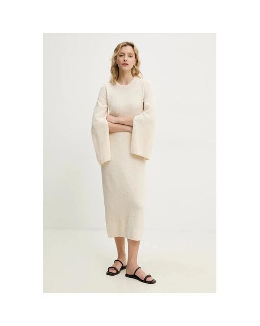 Knitted Dresses Theory de color Natural