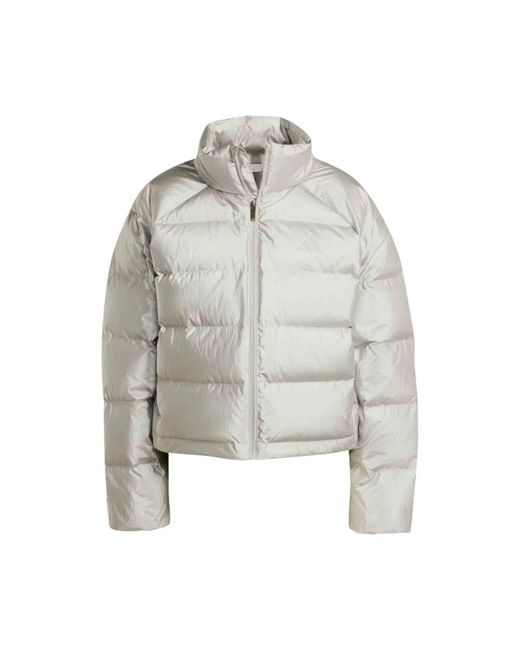 Adidas Fitness ,Grijs ,Polyester W Holiday D Jkt in het Gray