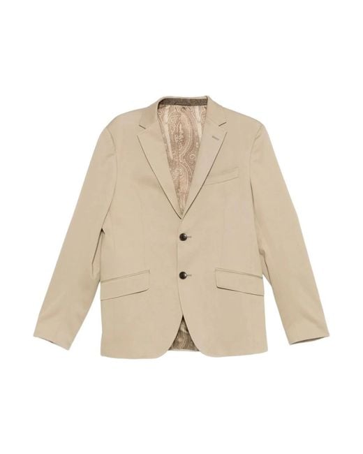 Etro Natural Blazers for men