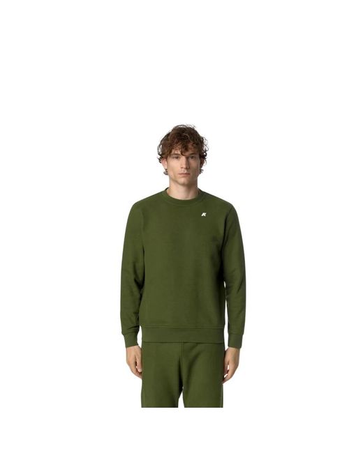 K-Way Green Sweatshirts for men