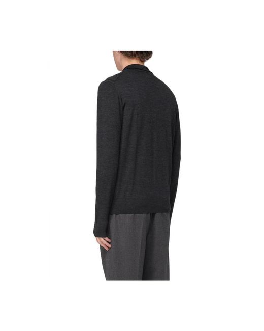 Paolo Pecora Truien & Vesten ,Grijs ,Stijlvolle Sweatshirts En Hoodies in het Black voor heren