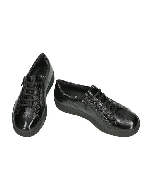 SOLIDUS Black Kaja Sneaker