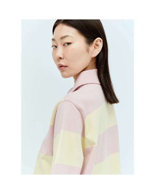 Burberry Natural Polo Shirts