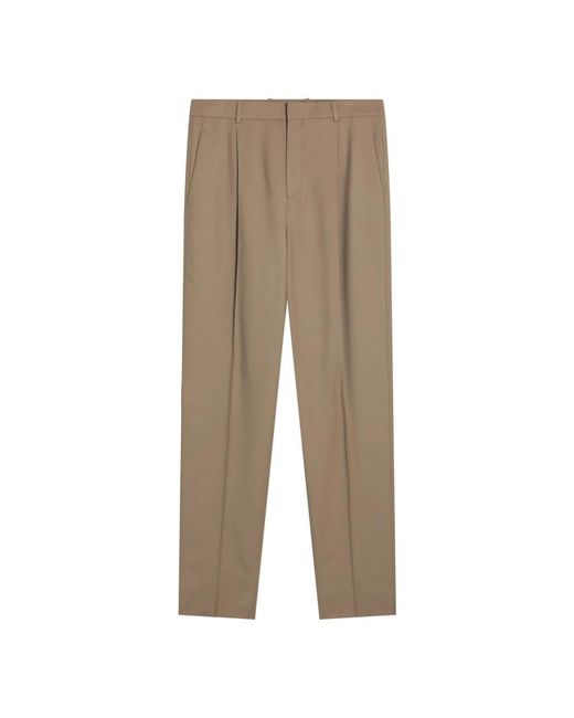 Saint Laurent Natural Suit Trousers for men