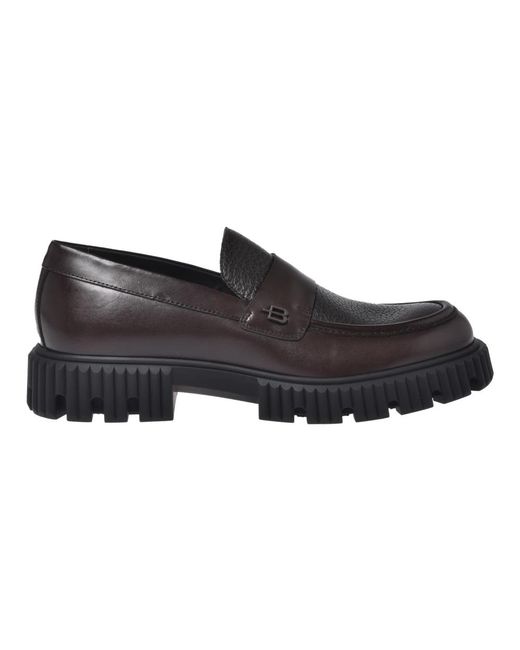 Baldinini Black Loafers for men