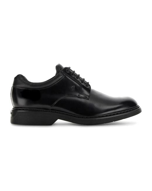 Hogan Black Business Shoes for men
