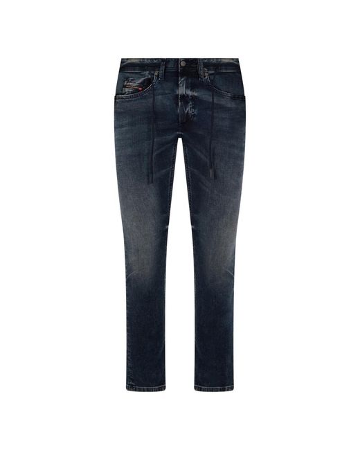 DIESEL Blue Slim-Fit Jeans for men